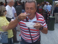 Finalmente... il risotto al mirtillo