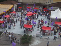 La piazza colorata