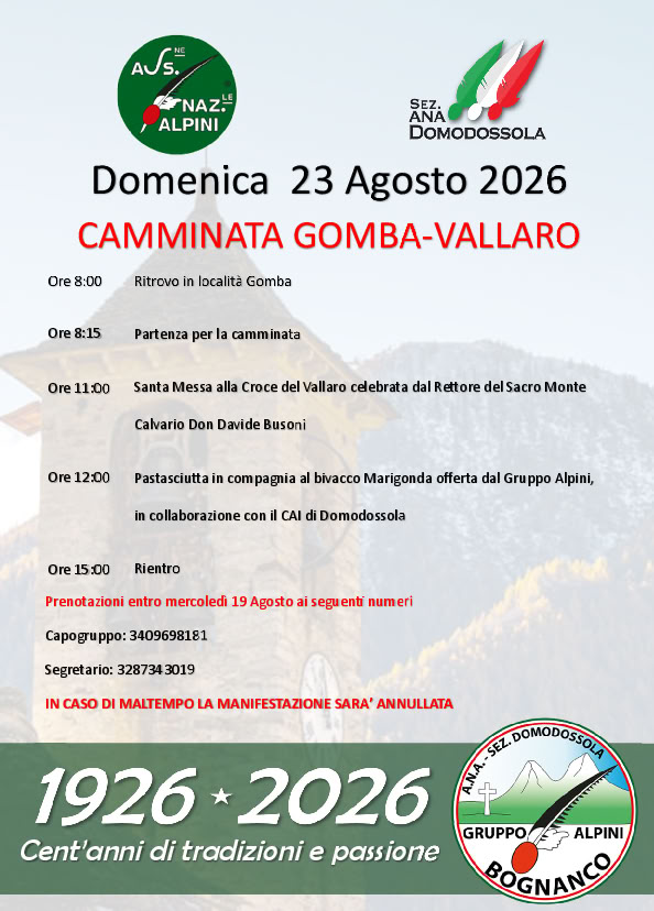 Camminata Gomba Vallaro